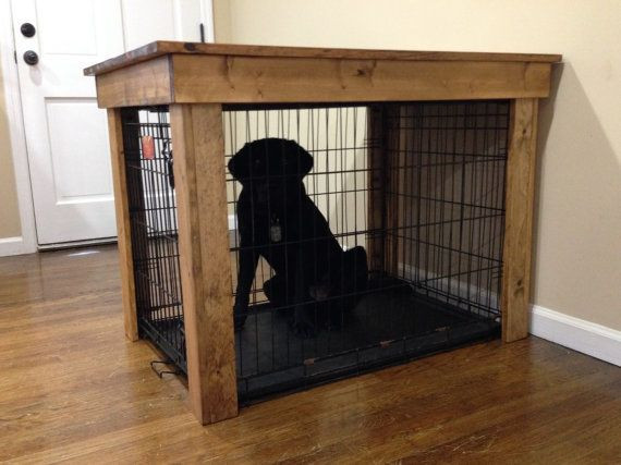 DIY Wood Dog Crate
 Pin by Raven Parker on my doggy