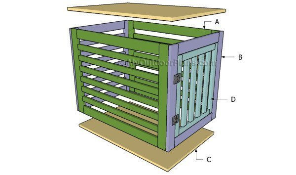 DIY Wood Dog Crate
 DIY Dog Crate Plans 7 Plans For Your Pup s Custom Kennel