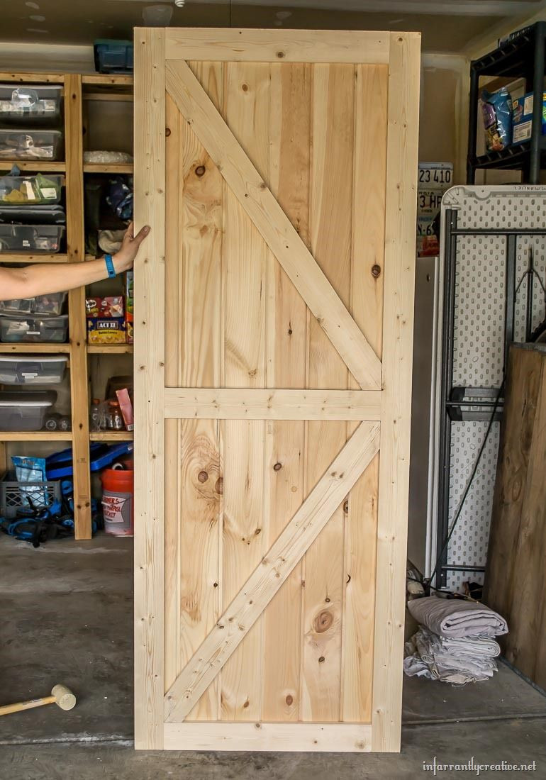 DIY Wood Doors
 DIY Sliding Double Barn Doors Reclaimed Wood