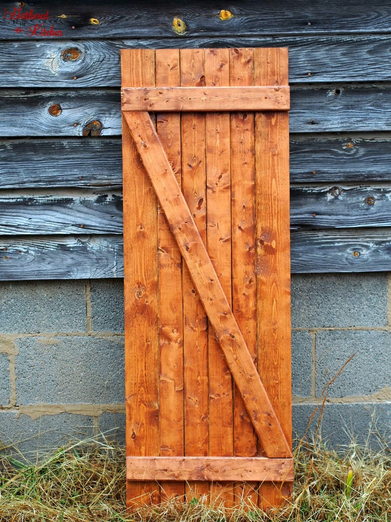 DIY Wood Doors
 DIY Barn Door Under $10 in 30 Minutes Gathered In The