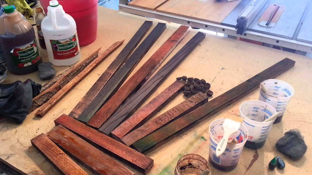 DIY Wood Finish
 Diy Wood Finishing Vinegar And Steel Wool Tips And