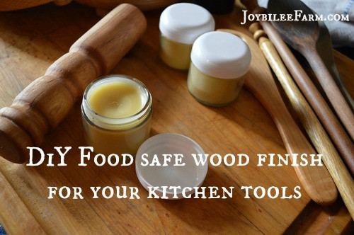 DIY Wood Finish
 DiY Food Safe Wood Conditioner for Your Cutting Boards