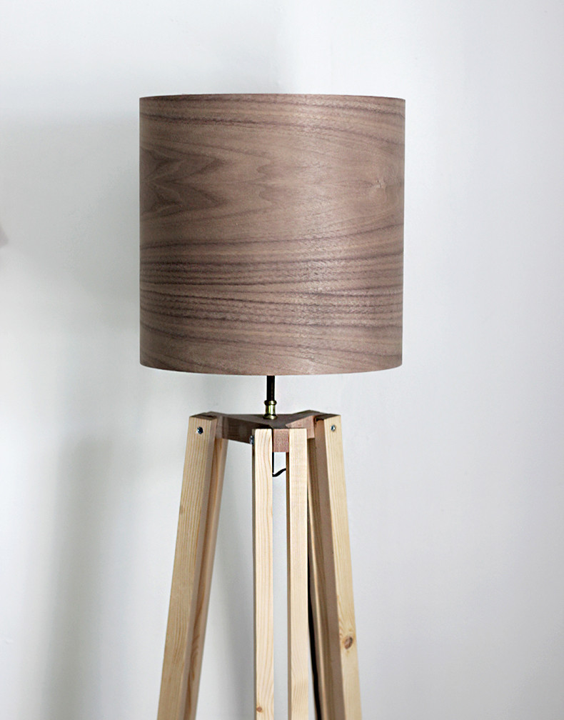 DIY Wood Lamps
 DIY Tripod Floor Lamp The Merrythought
