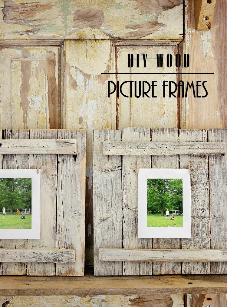 DIY Wood Picture
 Easy DIY Wood Picture Frame Project Thistlewood Farm