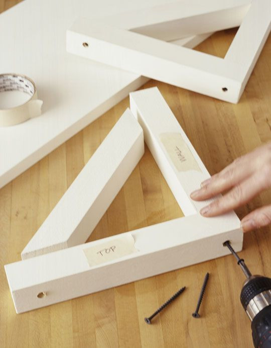 DIY Wood Shelf Bracket
 How to make shelves and brackets