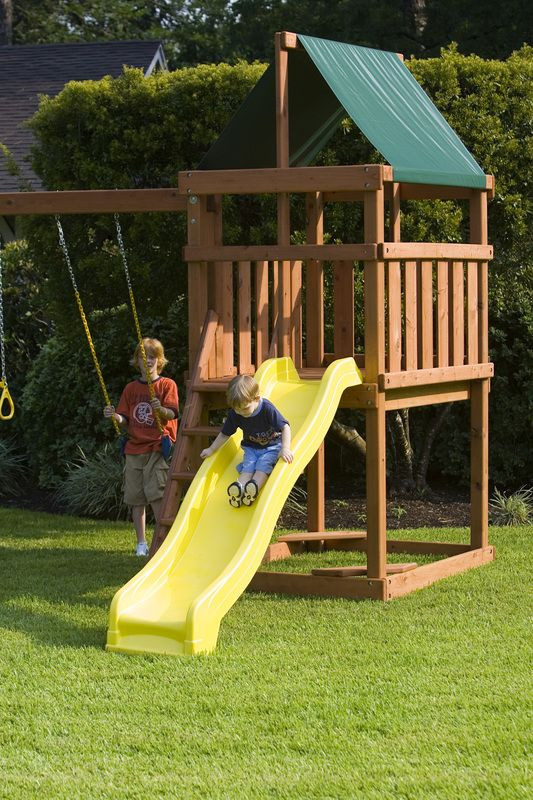 DIY Wood Swing Set Plans
 How to Build DIY Wood Fort and Swing Set Plans From Jack s