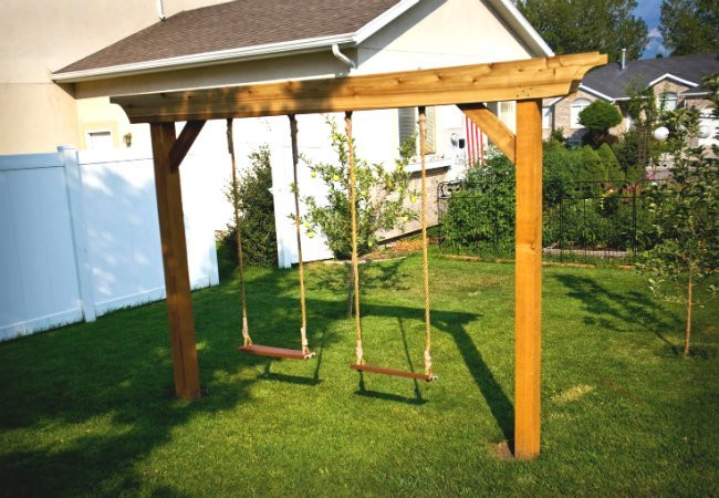 DIY Wood Swing Set Plans
 DIY Swing Set 5 Ways to Make Your Own Bob Vila