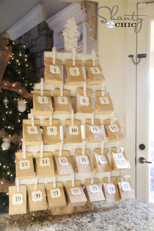 DIY Wooden Advent Calendar
 Wood Advent Calendar with FREE Printables Shanty 2 Chic