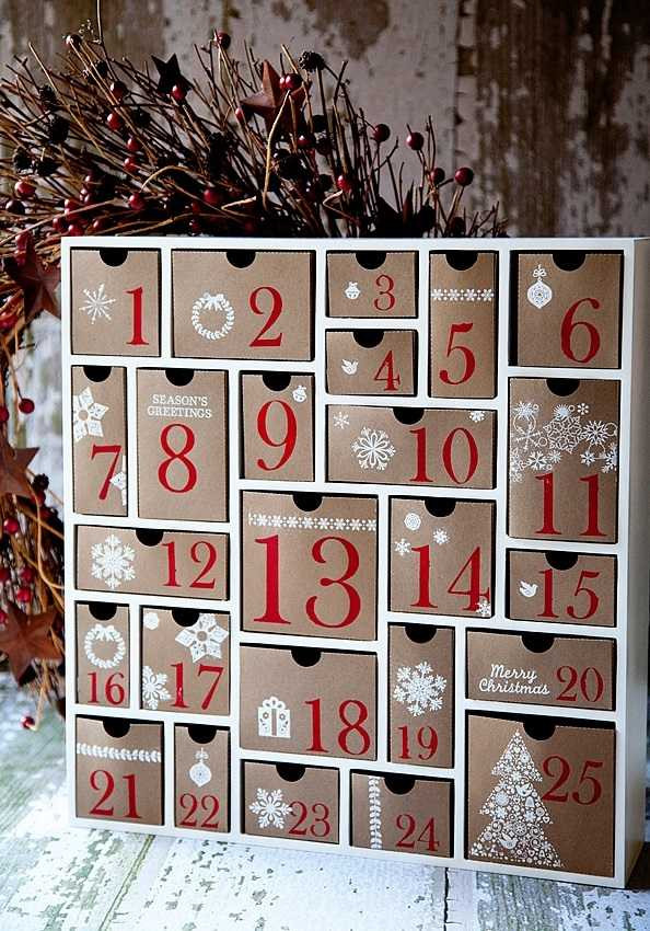 DIY Wooden Advent Calendar
 Wooden advent calendars – a pleasant Christmas surprise