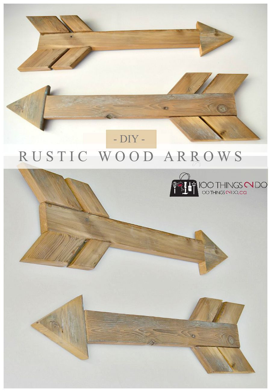 DIY Wooden Arrows
 DIY Wood Arrows DIY Projects