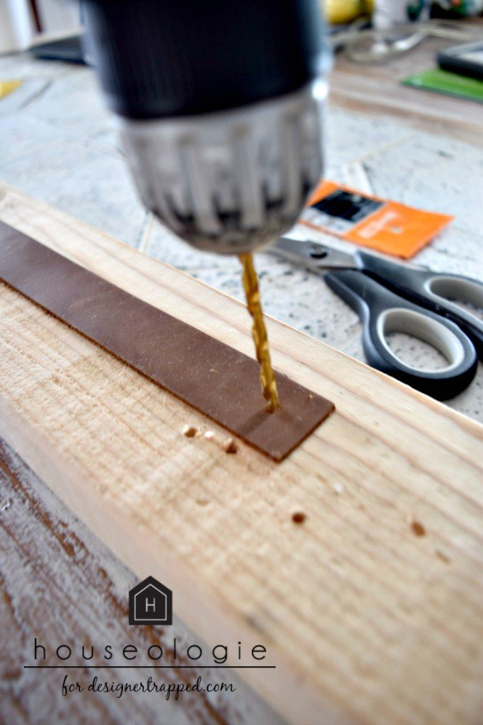DIY Wooden Drawer Pulls
 DIY Leather Drawer Pulls