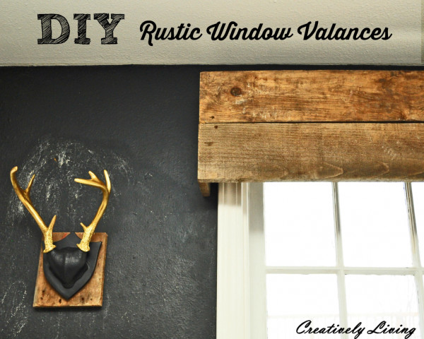 DIY Wooden Valance
 20 Amazing DIY Wood Projects