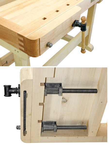 DIY Woodworking Vice
 Diy Wood Vise Screw