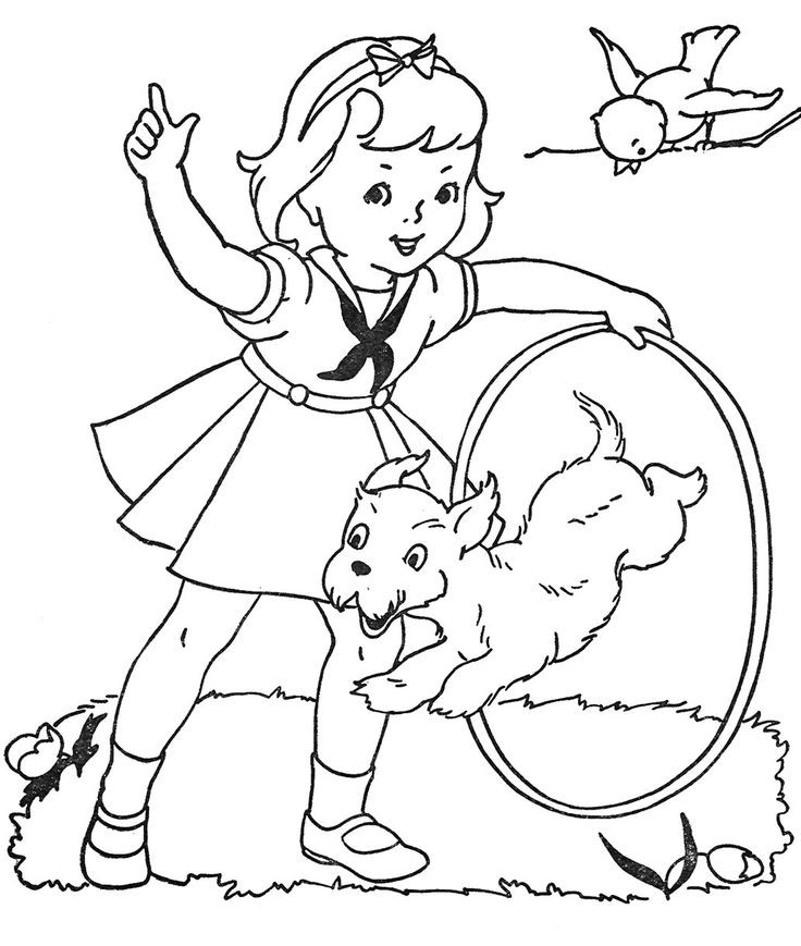 Dog Coloring Pages For Boys
 1072 best Coloring Girl & Boys Dresses images on Pinterest