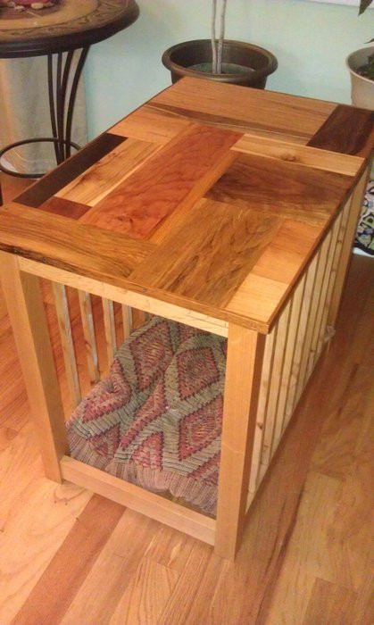 Dog Crate End Table DIY
 End Table Dog Crate Plans PDF Woodworking