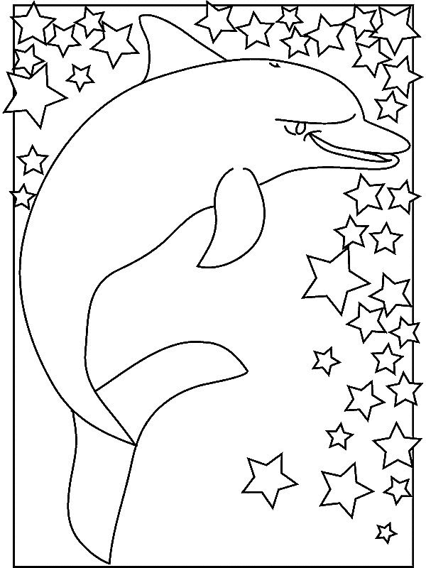 Dolphin Printable Coloring Pages
 Dolphin Coloring Pages Coloringpages1001