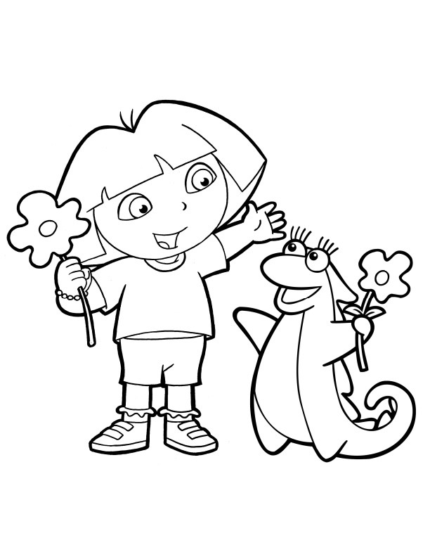 Dora Coloring Pages Printable
 dora the explorer coloring pages