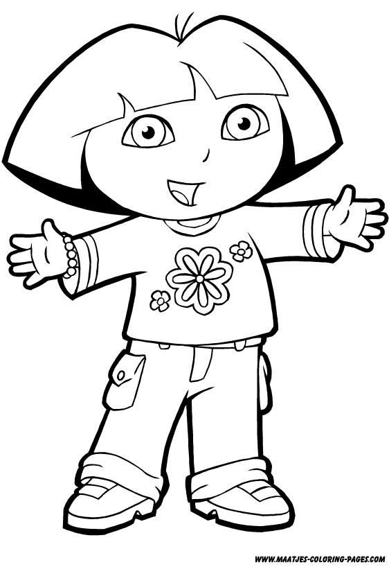 Dora Coloring Pages Printable
 Dora the explorer Coloring Pages Coloring Pages
