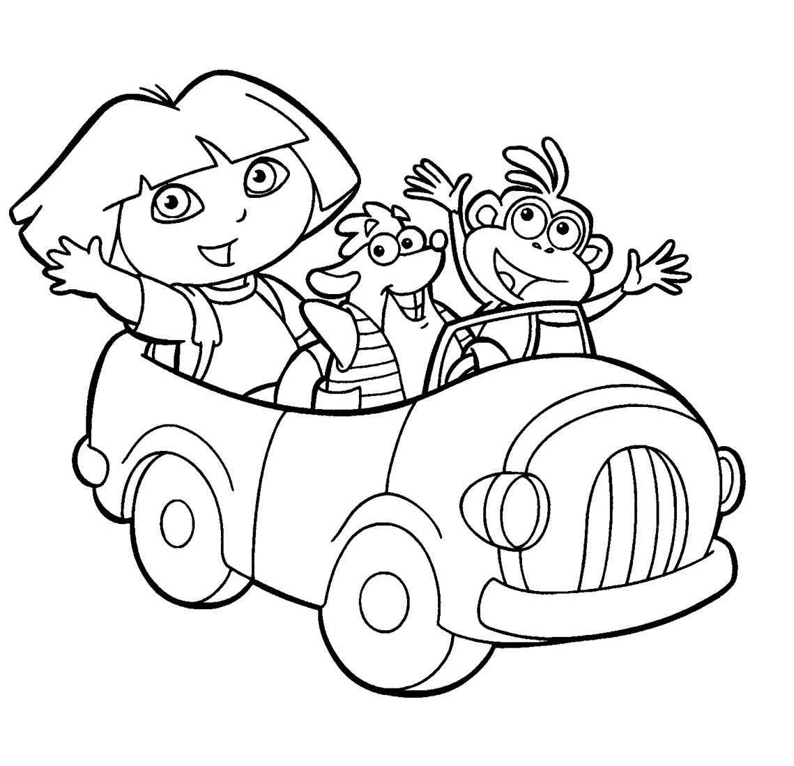 Dora Coloring Pages Printable
 dora the explorer coloring pages