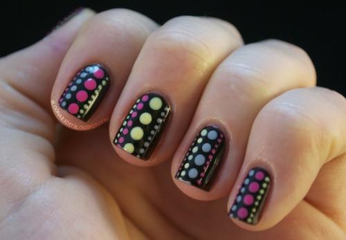 Dots Nail Art
 65 Most Beautiful Polka Dots Nail Art Designs