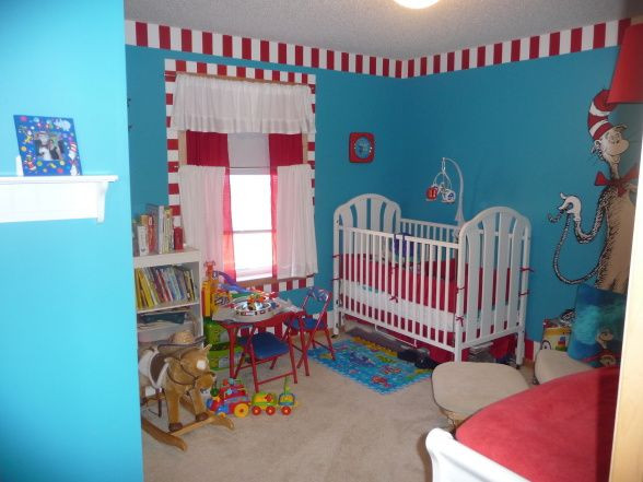 Dr Seuss Baby Room Decor
 Dr Seuss themed baby room