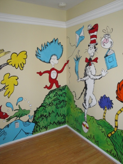 Dr Seuss Baby Room Decor
 fleaChic flea market savvy Nursery Decor Part 2