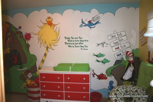 Dr Seuss Baby Room Decor
 So I m thinking of doing a Dr Suess mural in my Pre K