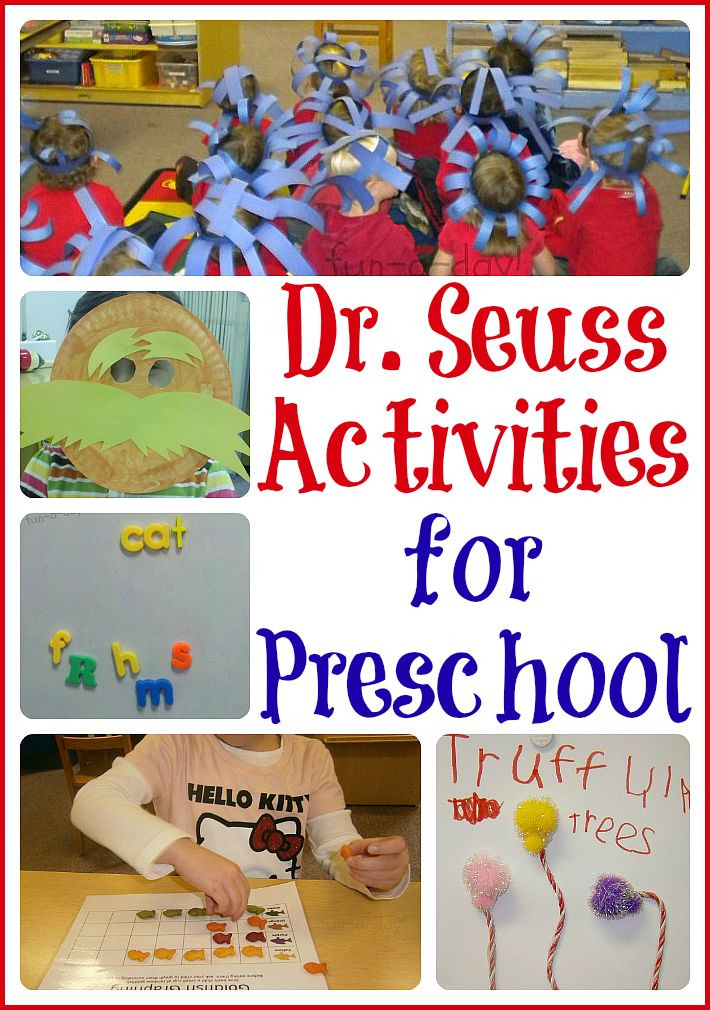 Dr Seuss Craft Ideas For Preschoolers
 15 Dr Seuss Activities for Preschool
