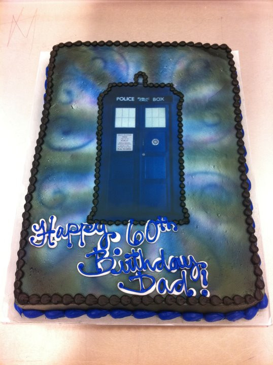 Dr Who Birthday Cake
 MissLaylaCakes Blog Archive Dr Who Cake