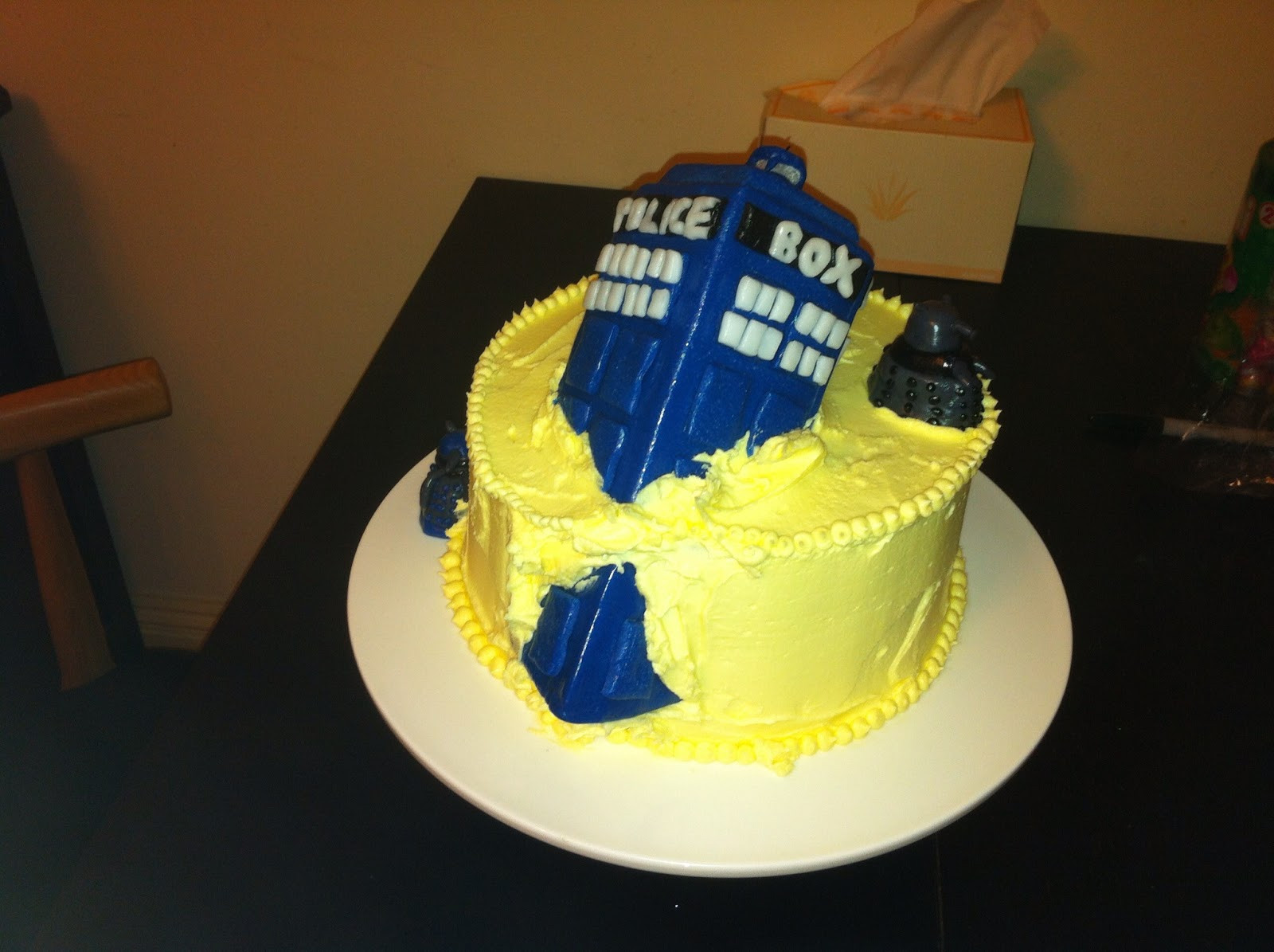 Dr Who Birthday Cake
 Vanilla Gorilla Doctor Who Cake