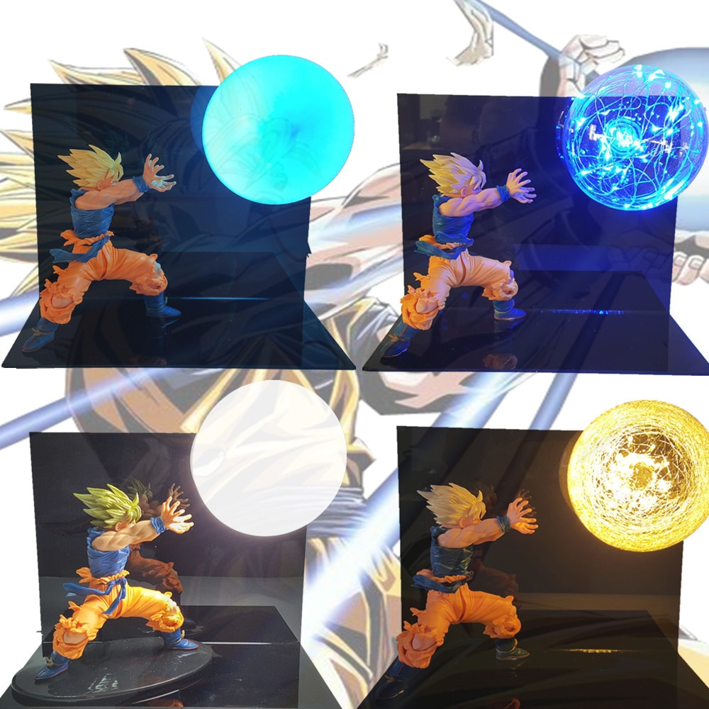 Dragon Ball Z Gift Ideas For Boyfriend
 Dragon Ball Son Goku Kamehameha Table Lamp LED Lighting