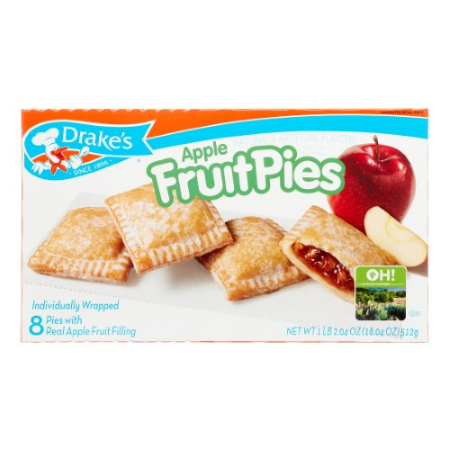 Drake Fruit Pies
 Drake s Apple Fruit Pies 8 Ct