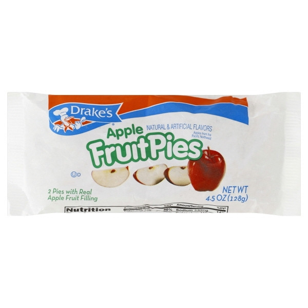 Drake Fruit Pies
 Drake s Snack Apple Fruit Pies 4 5 oz Walmart