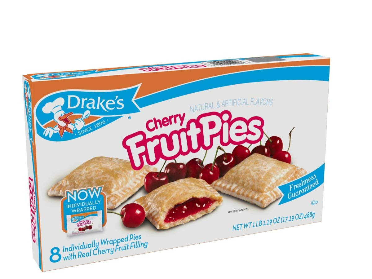 Drake Fruit Pies
 Drake s by Hostess 8 ct Apple Fruit Pies 16 oz Amazon