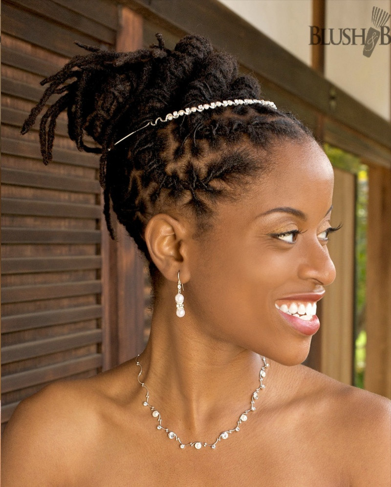 Dreads Wedding Hairstyles
 Hair ideas Styles for brides with dreadlocks locs