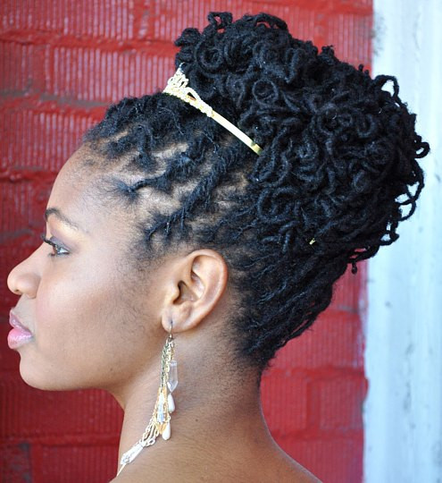 Dreads Wedding Hairstyles
 Wedding styles for Natural Hair and locs