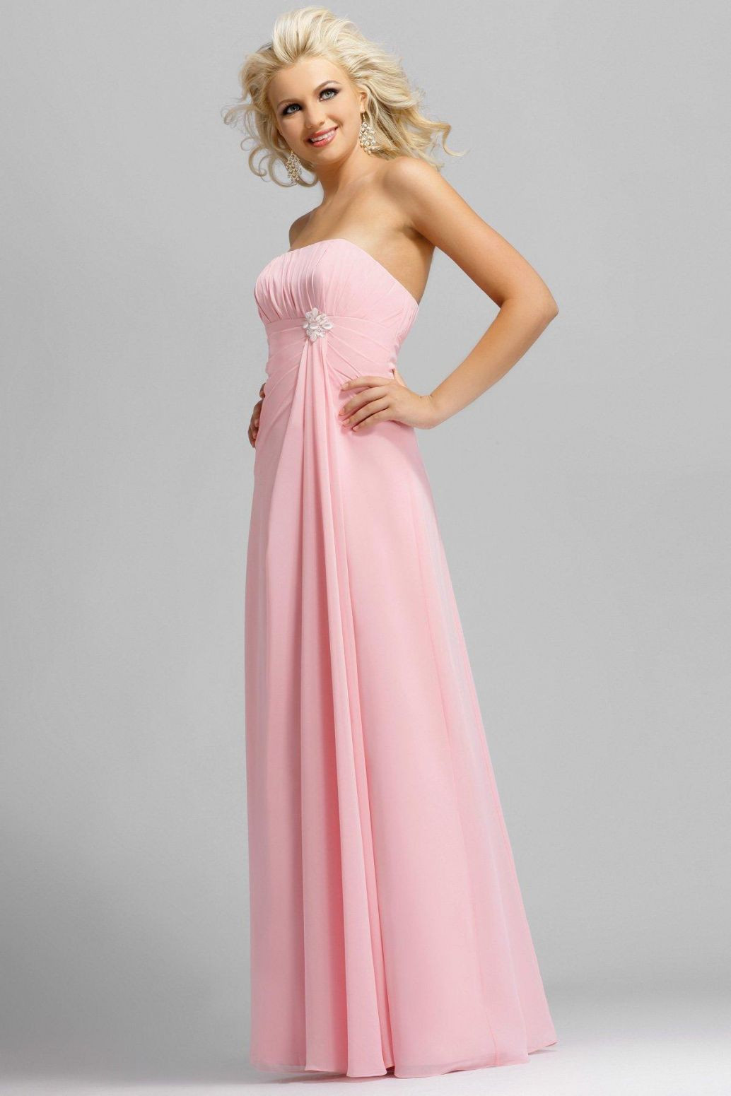 Dress Wedding
 Long Bright Pink Bridesmaid Dress Designs Wedding Dress