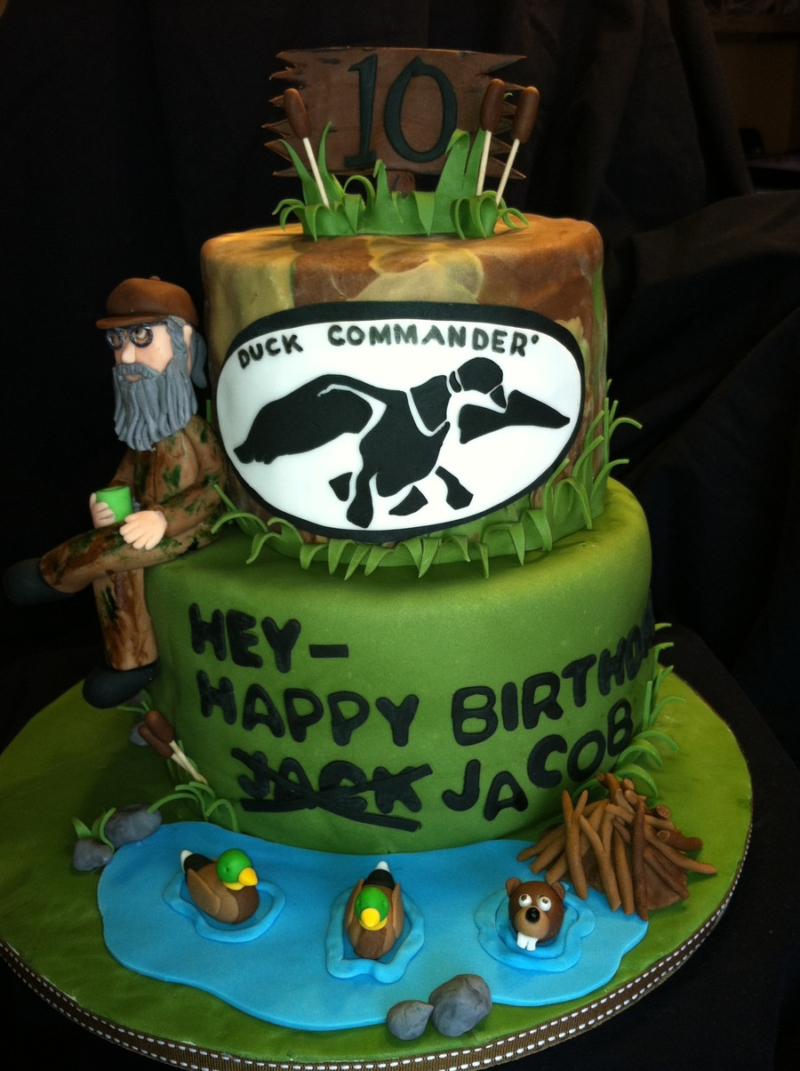 Duck Dynasty Birthday Cake
 Duck Dynasty Uncle Si Birthday Cake CakeCentral