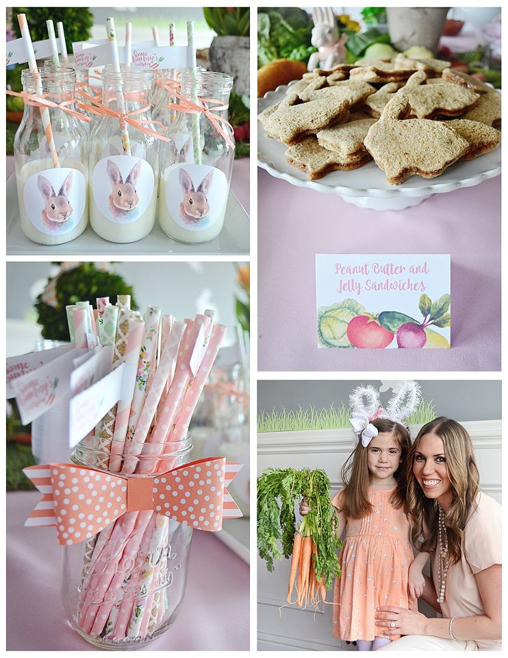 Easter Bunny Party Ideas
 Ariella s Bunny Themed 4th Birthday Party in 2019