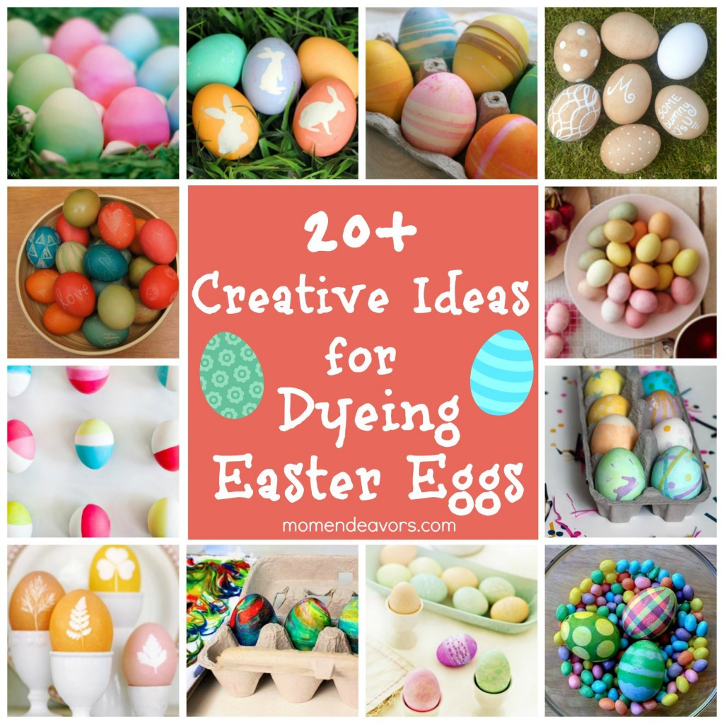 Easter Egg Dying Party Ideas
 Dyeing Easter Eggs – 20 Creative Ideas