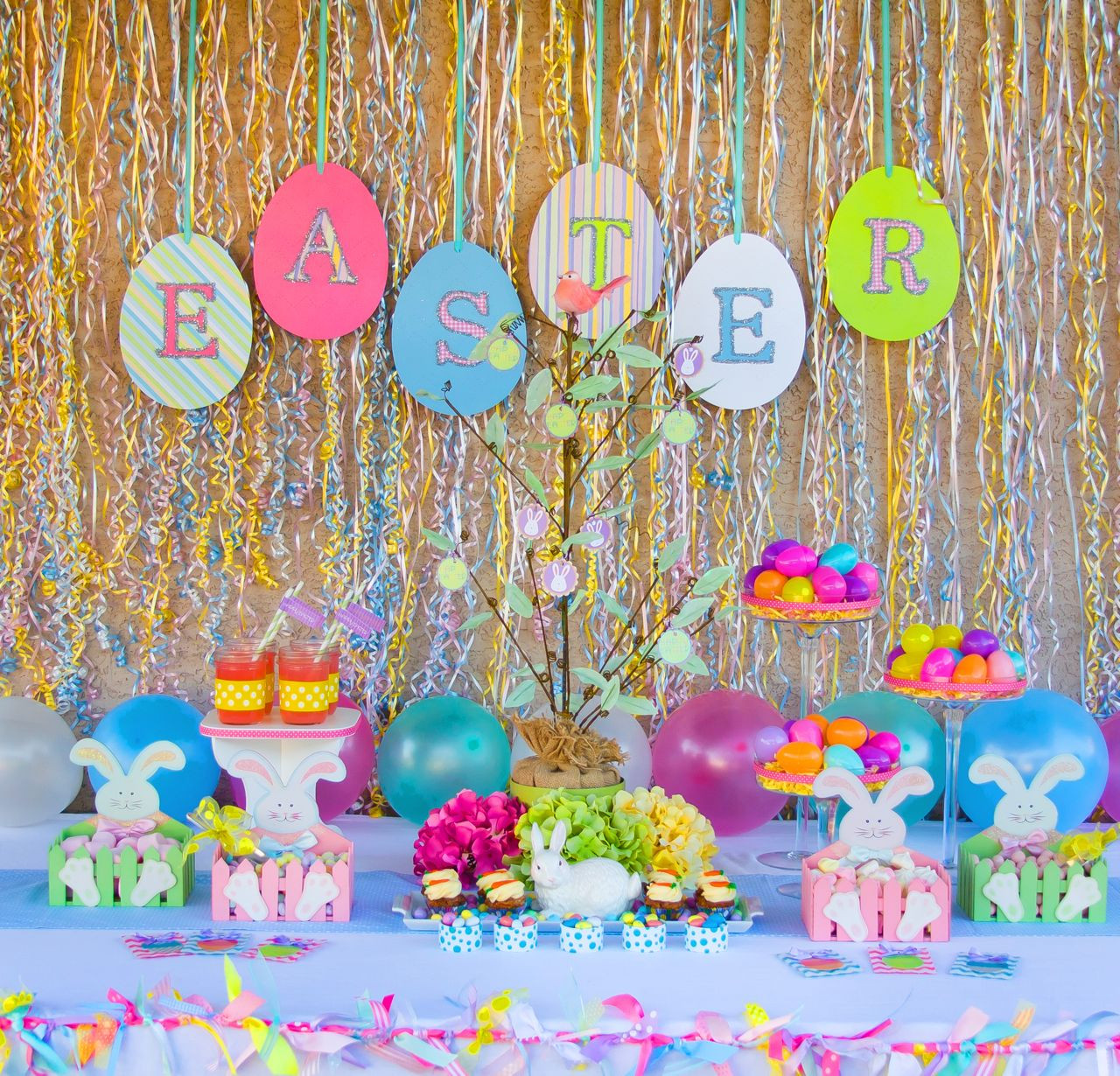 Easter Party Decor Ideas
 Easter Party Ideas Oh My Creative