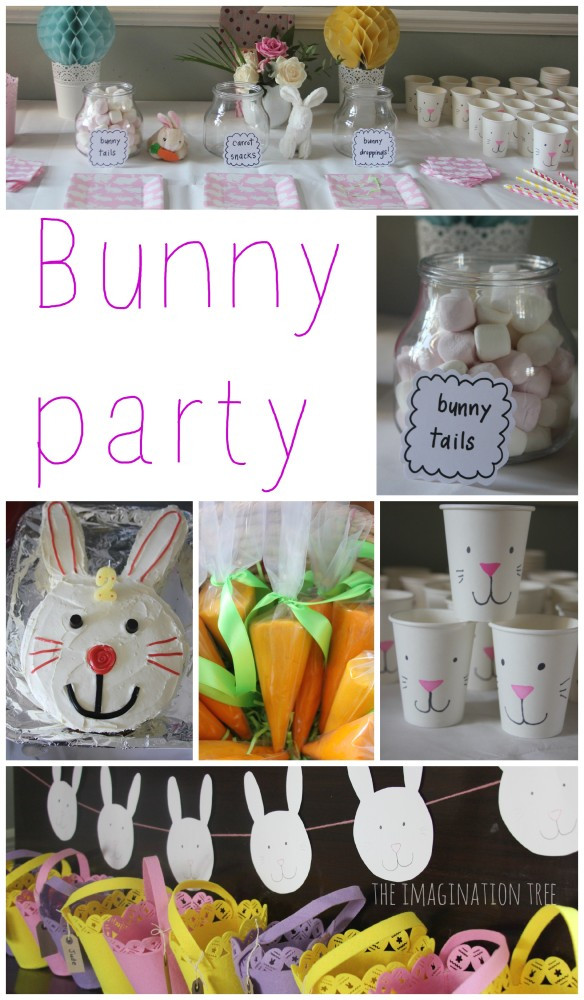 Easter Party Food Ideas For School
 Bunny Birthday Party The Imagination Tree