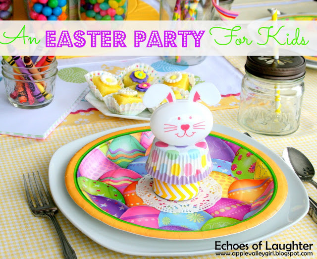 Easter Party Ideas Children
 An Easter Party For Kids Echoes of Laughter