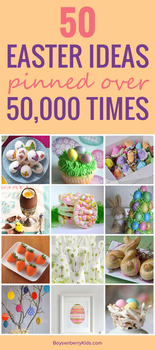Easter Party Ideas On Pinterest
 50 Easter Ideas Pinned Over 50 000 Times Pinterest