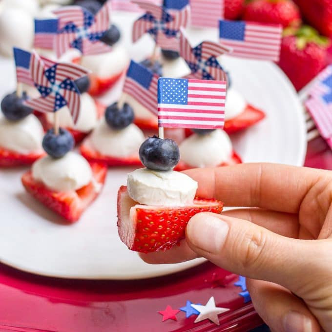 Easy 4Th Of July Appetizers
 Easy red white and blue July 4th appetizers Family Food