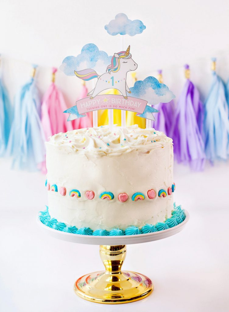 Easy Birthday Decorations
 Simple & Sweet Unicorn Birthday Party Ideas Hostess