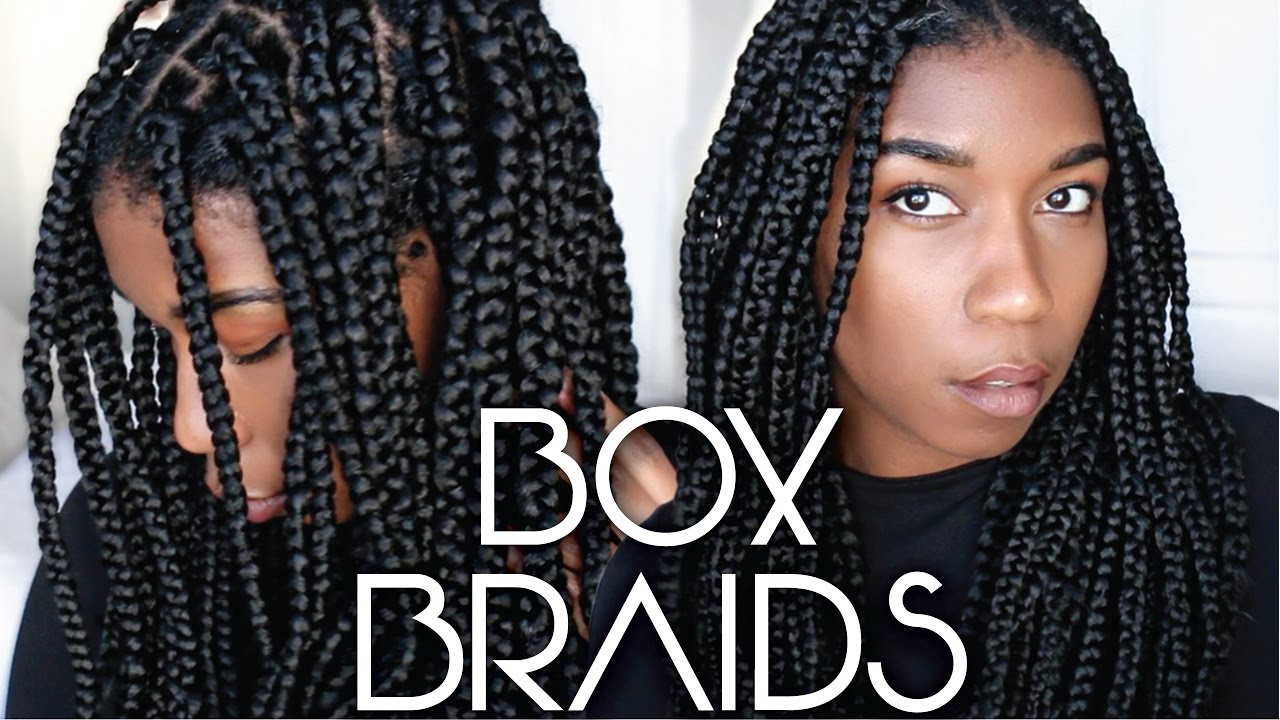 Easy Box Braid Hairstyles
 How To Box Braids Protective Style