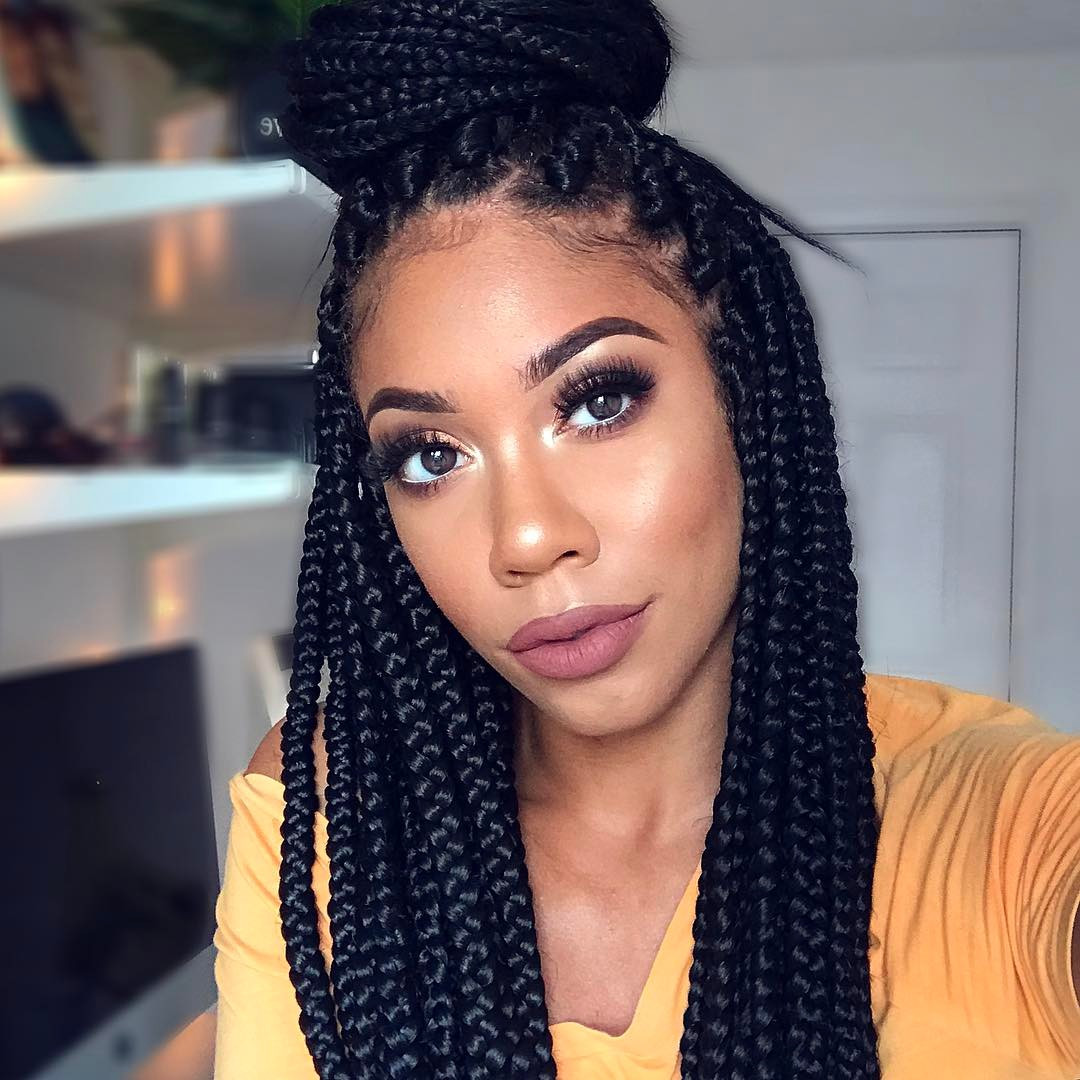 Easy Box Braid Hairstyles
 12 Quick & Easy Ways To Style Your Box Braids