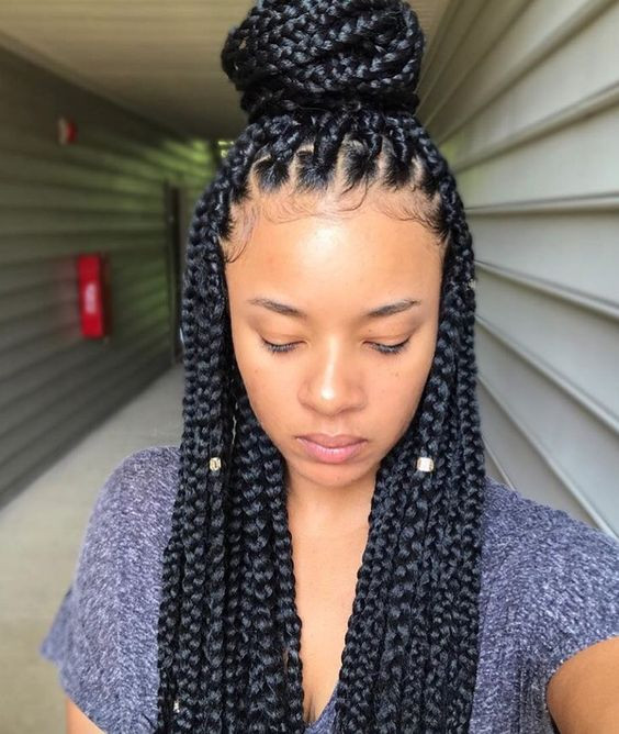 Easy Box Braid Hairstyles
 5 Box Braid Partings You Need To See – Charcoal Ink