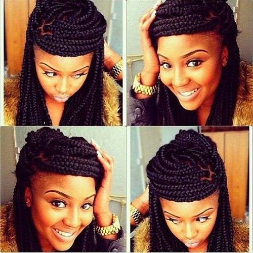 Easy Box Braid Hairstyles
 Rock To Work How To Style Your Braids To The fice